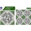 Gạch lát nền 50x50 Takao cỏ sỏi xám TK1605
