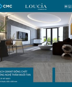 Gạch ốp lát 60x60 màu ghi xanh ánh rêu MT66001 2 Gạch ốp lát 60x60 màu ghi xanh ánh rêu MT66001 1