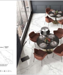 Gạch ốp lát 100x100cm Ấn Độ trắng khói HM892 1