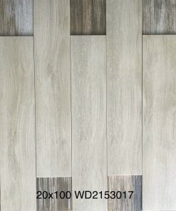 Gạch thẻ vân gỗ sồi Trung Quốc 20x100cm HM3017