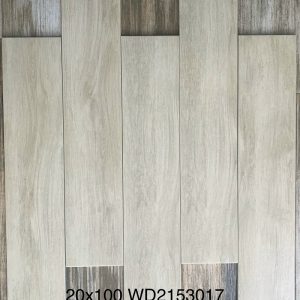 Gạch thẻ vân gỗ sồi Trung Quốc 20x100cm HM3017