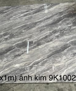 Gạch ốp lát 100x100 Trung Quốc vân đá ghi khắc kim 1002