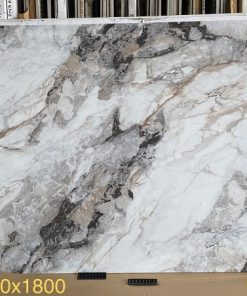 Gạch ốp lát 90x180cm Trung Quốc vân khói loang vàng HM918207