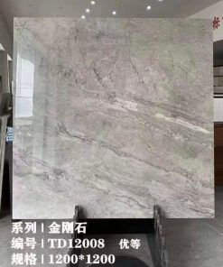 Gạch ốp lát 120x120cm Trung Quốc vân đá ghi xanh TD12008