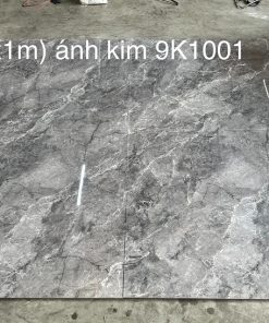 Gạch ốp lát 100x100 Trung Quốc vân đá ghi khắc kim 1001 1