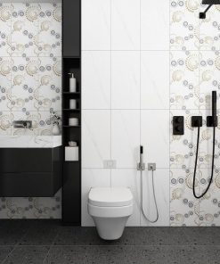 Gạch ốp lát 30x60Cm Á Mỹ trắng khói 5581-5582 2