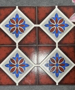 Gạch ốp lát trang trí Trung Quốc hoa giả cổ đỏ HA 32435 1