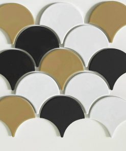 Gạch mosaic vảy cá trang trí VC01