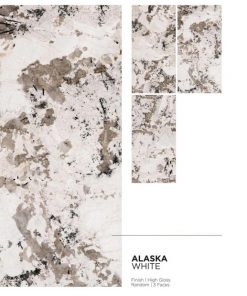 Gạch Ốp Lát Ấn Độ 80x160 Alaska White
