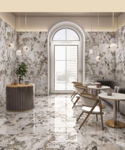 Gạch Ốp Lát Ấn Độ 80x160 Alaska White