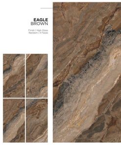 Gạch Ốp Lát Ấn Độ 80x160 Eagle Brown