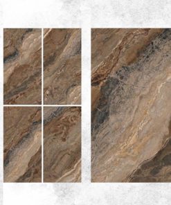 Gạch Ốp Lát Ấn Độ 80x160 Eagle Brown