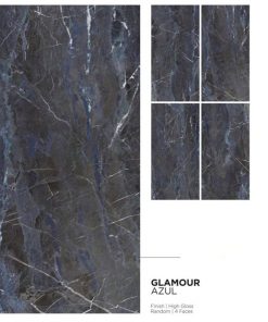 Gạch Ốp Lát Ấn Độ 80x160 Glamour Azul