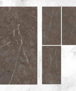 Gạch Ốp Lát Ấn Độ 80x160 Heltone Grey