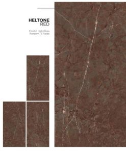 Gạch Ốp Lát Ấn Độ 80x160 Heltone Red