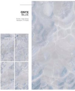 Gạch Ốp Lát Ấn Độ 80x160 Onyx Blue
