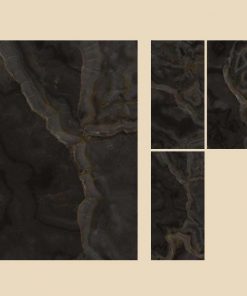 Gạch Ốp Lát Ấn Độ 80x160 Petracia Negro