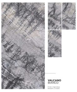 Gạch Ốp Lát Ấn Độ 80x160 Valcano Bianco