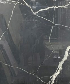 Gạch Ốp Lát Ấn Độ 80x80 Havert Black High Glossy