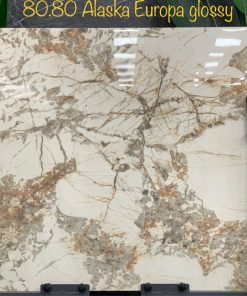 Gạch Ốp Lát Ấn Độ 80x80 Alaska Europa Glossy