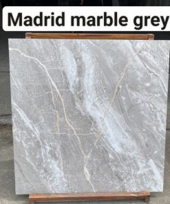 Gạch Ốp Lát 100x100cm Ấn Độ Madrid Marble Grey