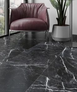 Gạch Ốp Lát 160x160 Ấn Độ Black Panther