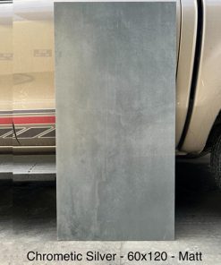 Gạch Ốp Lát 60x120 Ấn Độ Chrometic Silver
