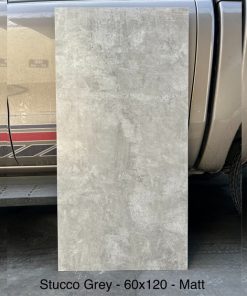 Gạch Ốp Lát 60x120 Ấn Độ Stucco Grey