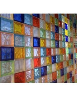 Gạch Kính Lấy Sáng Indonesia 19x19x8cm Trắng Trơn 4