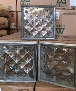 Gạch Kính Lấy Sáng Indonesia 19x19x8cm Kim Cương To