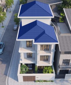 Ngói Ý Mỹ Màu Xanh Dương 30x40 ST09