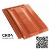 Ngói Tráng Men Classy TTI Màu Đỏ CR04