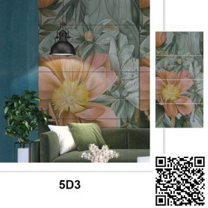 Gạch Giả Mosaic công nghệ nổi 5D 80X160 5D3