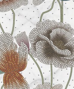 Gạch Giả Mosaic công nghệ nổi 5D 80X160 5D6
