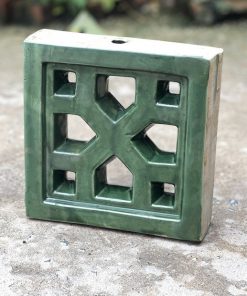 Gạch Thông Gió 20x20 Chữ Y Xanh Đồng 1 Gạch Thông Gió 20x20 Chữ Y Xanh Đồng