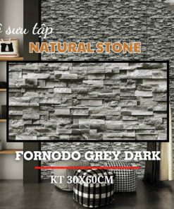 Gạch Ốp Lát 30x60cm Ấn Độ FORNODO GREY DARK 1 Gạch Ốp Lát 30x60cm Ấn Độ FORNODO GREY DARK