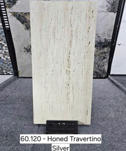 Gạch Ốp Lát 60x120cm Ấn Độ HONED TRAVERTINO SILVER