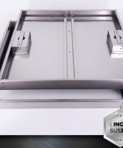 Nắp bể nước, hố ga INOX 304 - WALPRO ( Kích thước 30,40,50,60,70,80,90,100cm) 27