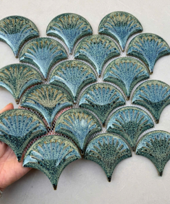 Gạch Mosaic Vảy Cá 290x274mm MHF18 13