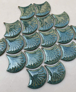 Gạch Mosaic Vảy Cá 290x274mm MHF18 1