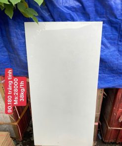 Gạch Ốp Lát 90x180cm Trung Quốc màu trắng trơn 28000