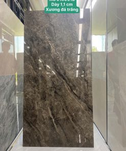 Gạch Ốp Lát 90x180cm Trung Quốc màu vân đá nâu ánh vàng 918001B