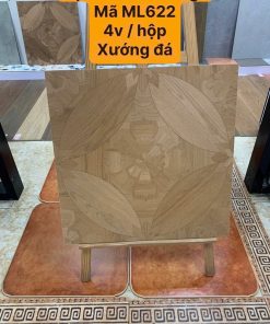 Gạch Ốp Lát vân gỗ bông hoa Trung Quốc 60x60cm 622 15