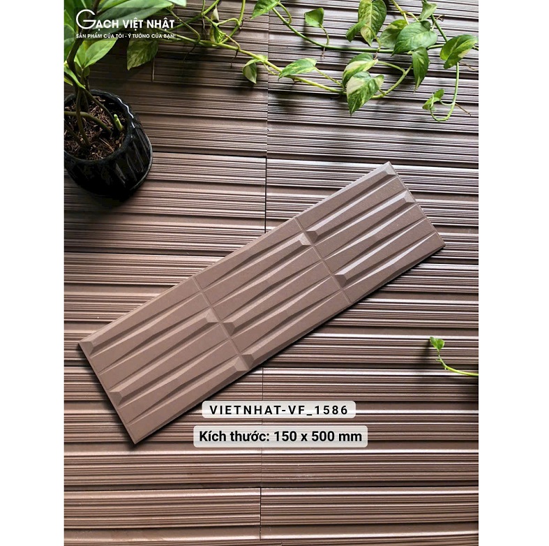 Gạch Trang Trí 15x50cm Việt Nhật VF-1586 2 Gạch Trang Trí 15x50cm Việt Nhật VF-1586 1