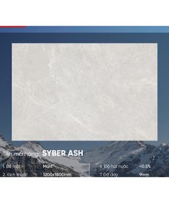 Gạch Ốp Lát 120x180cm bóng Ấn Độ Pearl Syber ASH