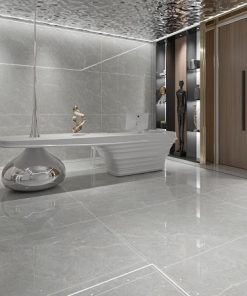 Gạch Ốp Lát 120x180cm bóng Ấn Độ Syber Grey 3