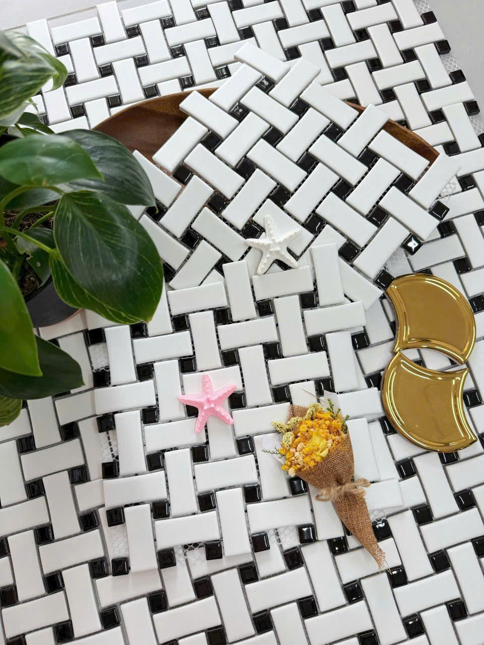 Gạch Mosaic trang trí 300x300mm MX619 20 Gạch Mosaic trang trí 300x300mm MX619 19