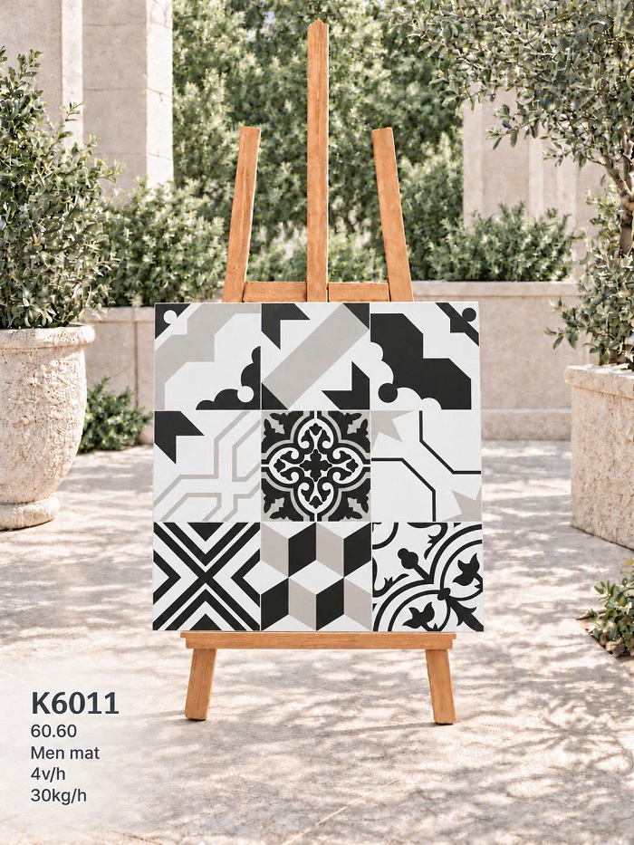 Gạch Ốp Lát Trung Quốc 60x60cm K6011 4 Gạch Ốp Lát Trung Quốc 60x60cm K6011 3