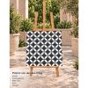 Gạch Ốp Lát Trung Quốc 60x60cm PS6042 nền đen hoa trắng